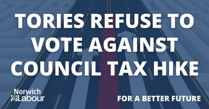 Tories refuse to vote against council tax hike