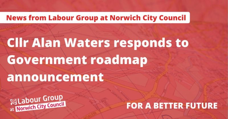 Cllr Alan Waters responds to the Government
