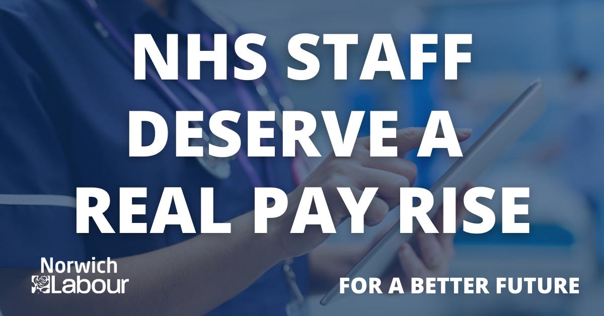 NHS staff deserve a real pay rise