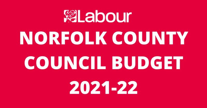 Norfolk County Council Budget 2021-22