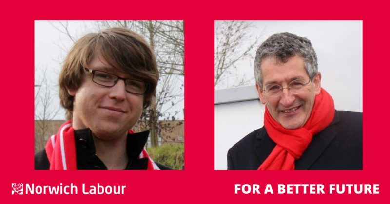 L-R: Chris Smith and Peter Prinsley