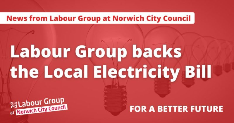 Labour Group back Local Electricity Bill