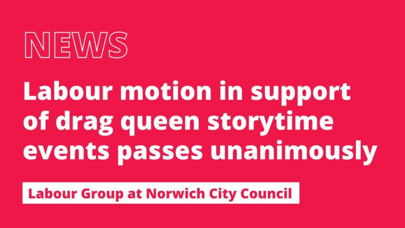 Labour motion in support of drag queen storytime events passes unanimously