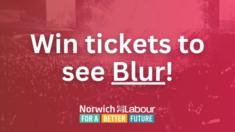 Win tickets to see Blur!